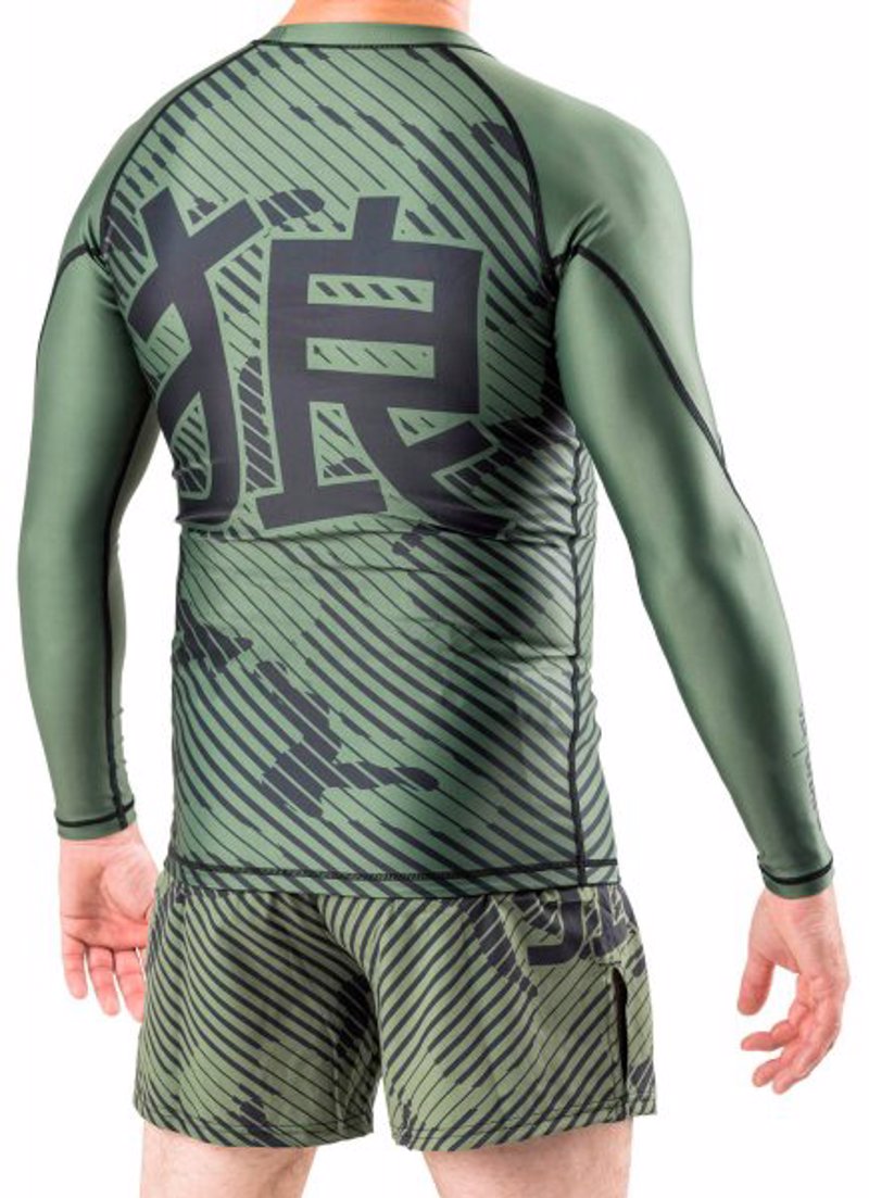 Okami Camo Rashguard - green camo